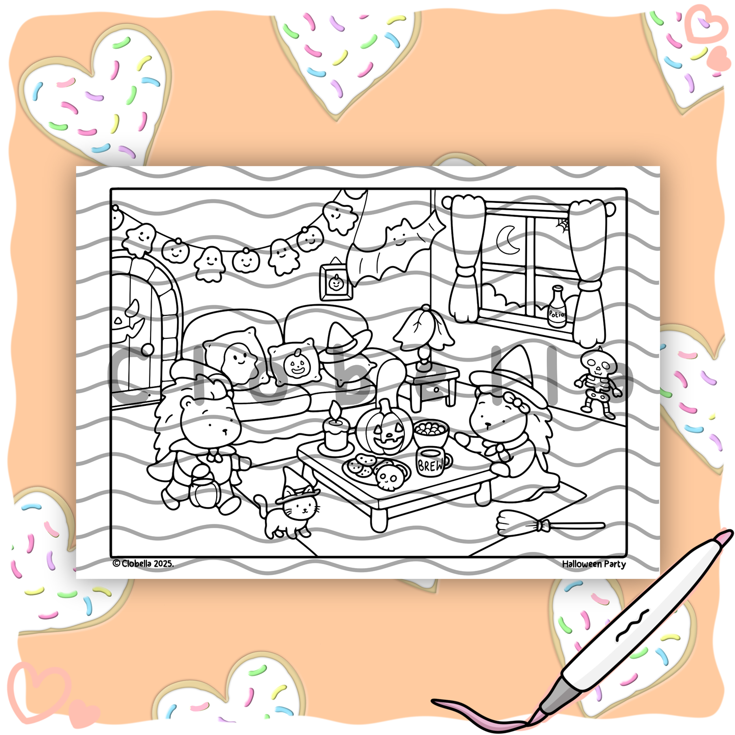 Digital Download - Halloween Party